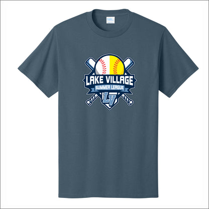Lake Village Summer League Short Sleeve T-shirt - Des. A