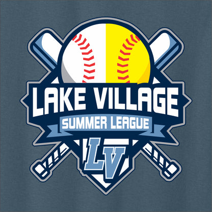 Lake Village Summer League Short Sleeve T-shirt - Des. A