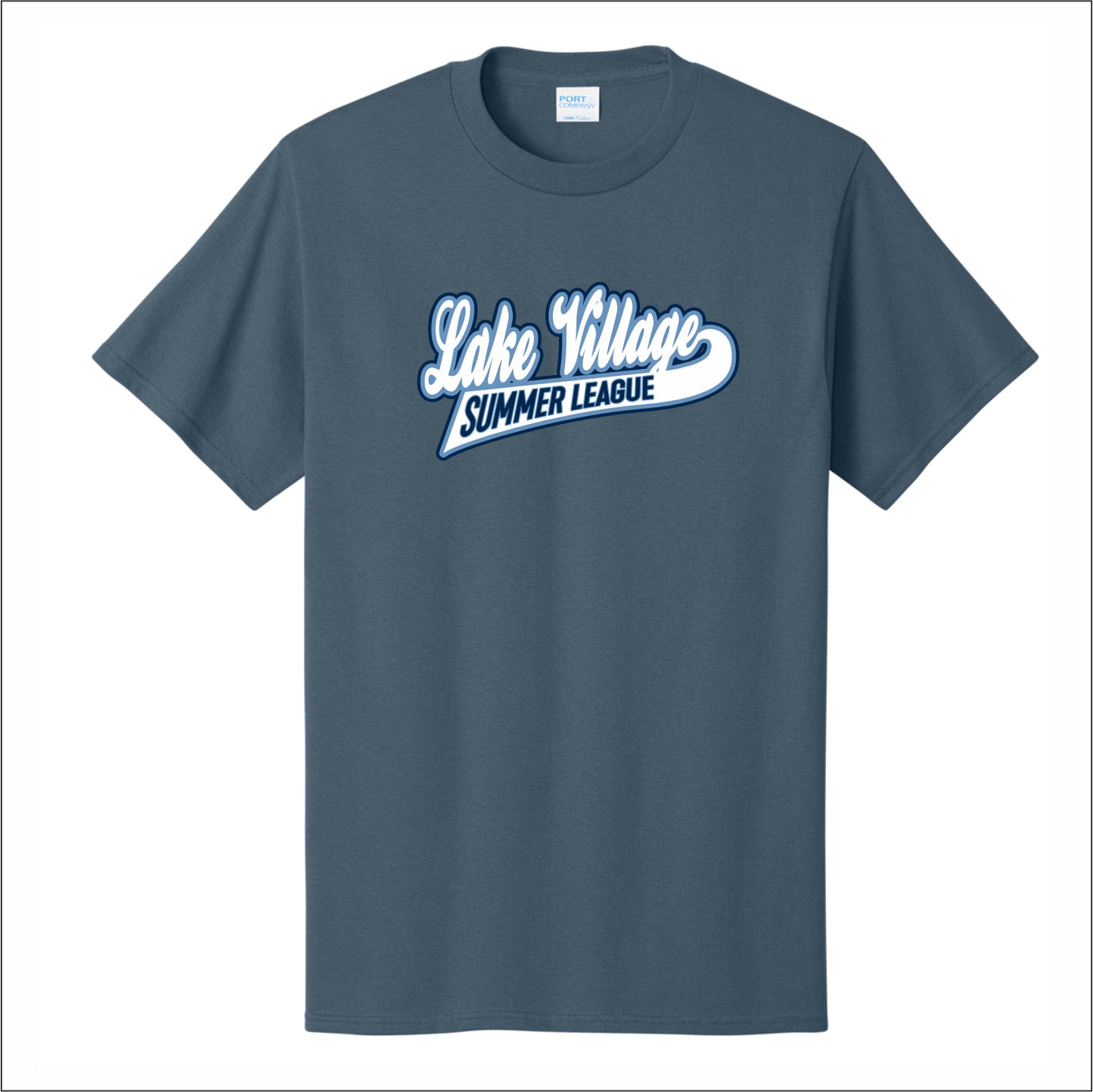 Lake Village Summer League Short Sleeve T-shirt - Des. B