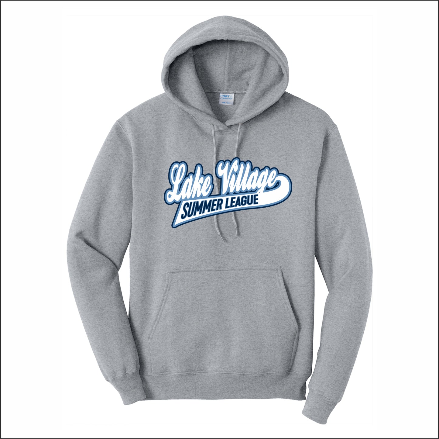 Lake Village Summer League Hooded Sweatshirt - Des. B