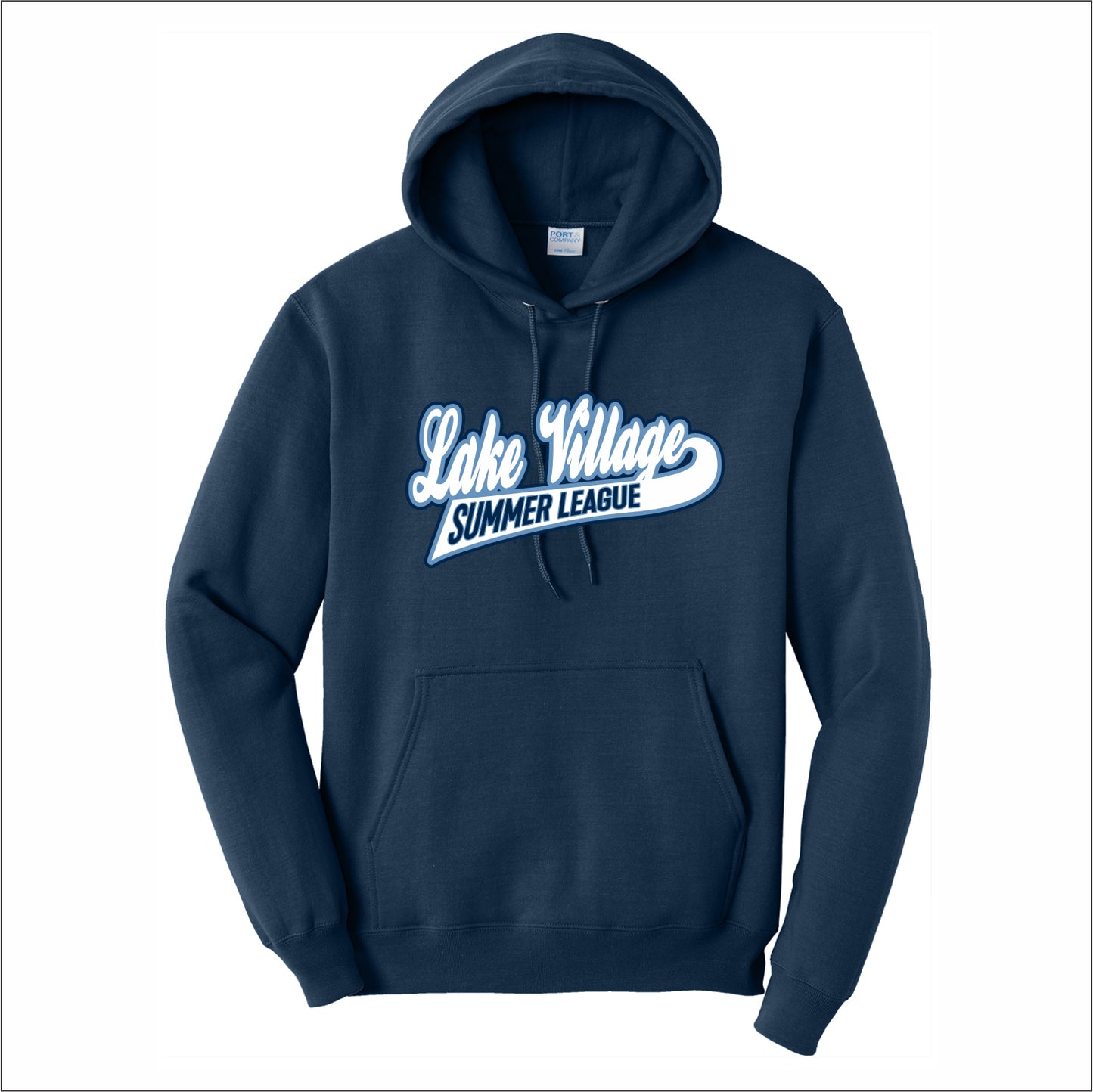 Lake Village Summer League Hooded Sweatshirt - Des. B