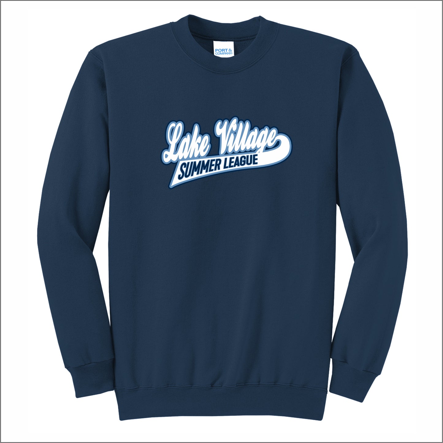 Lake Village Summer League Crewneck Sweatshirt - Des. B