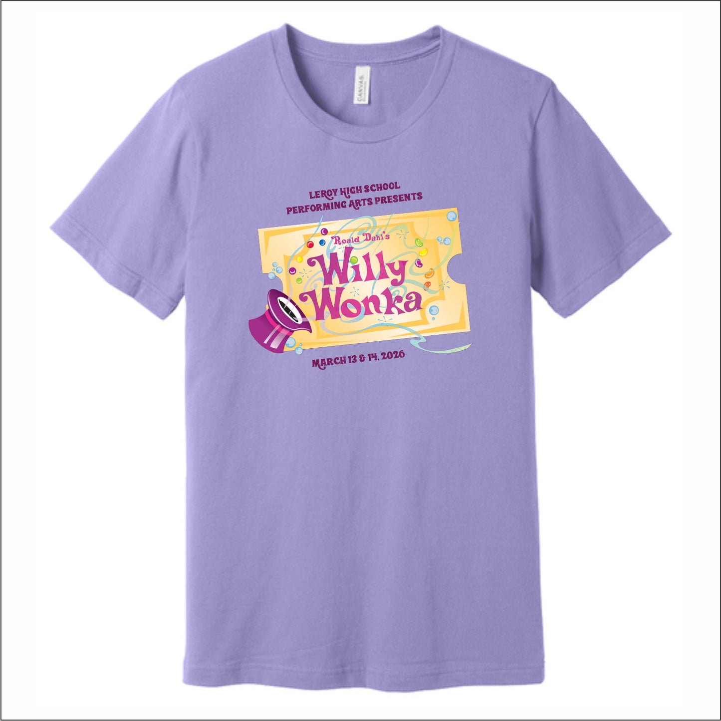 LHS Music Spring Musical Soft Jersey T-shirt