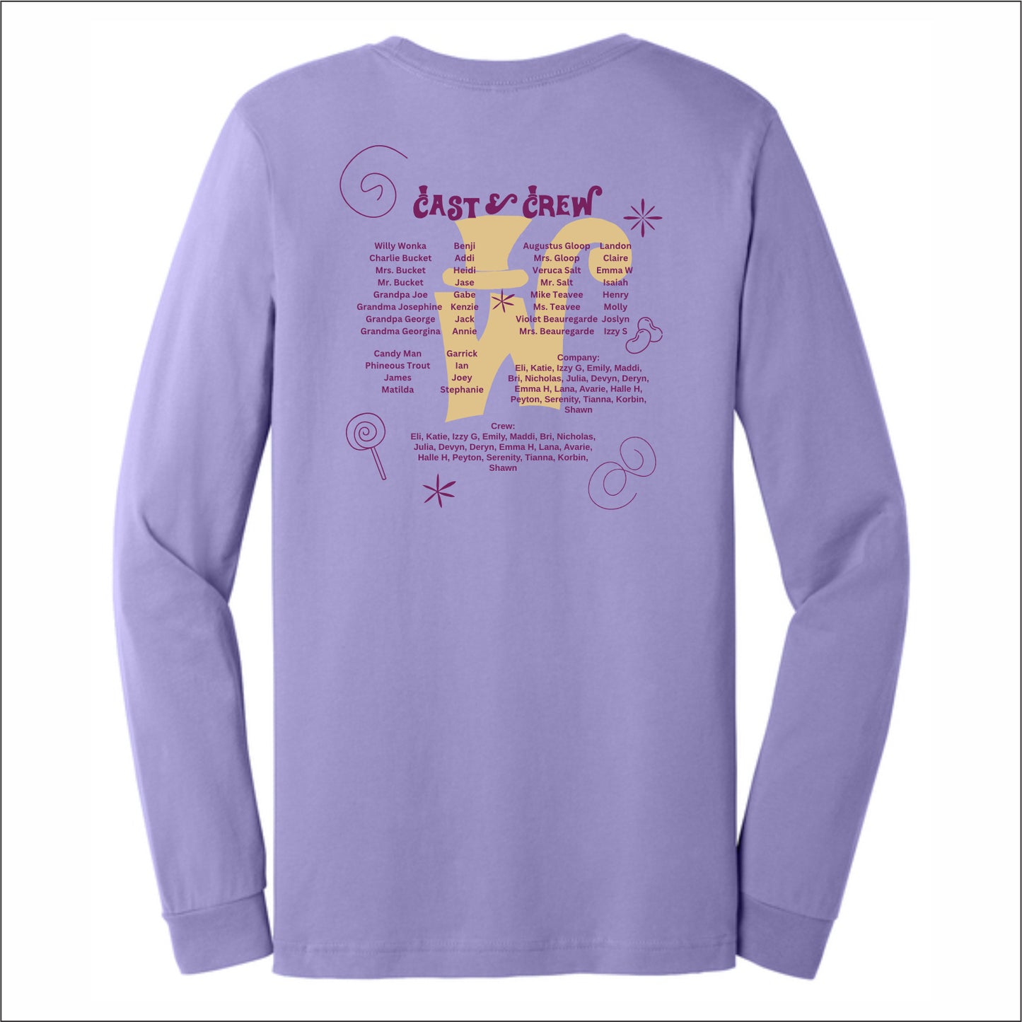 LHS Music Spring Musical Soft Jersey Long Sleeve T-shirt