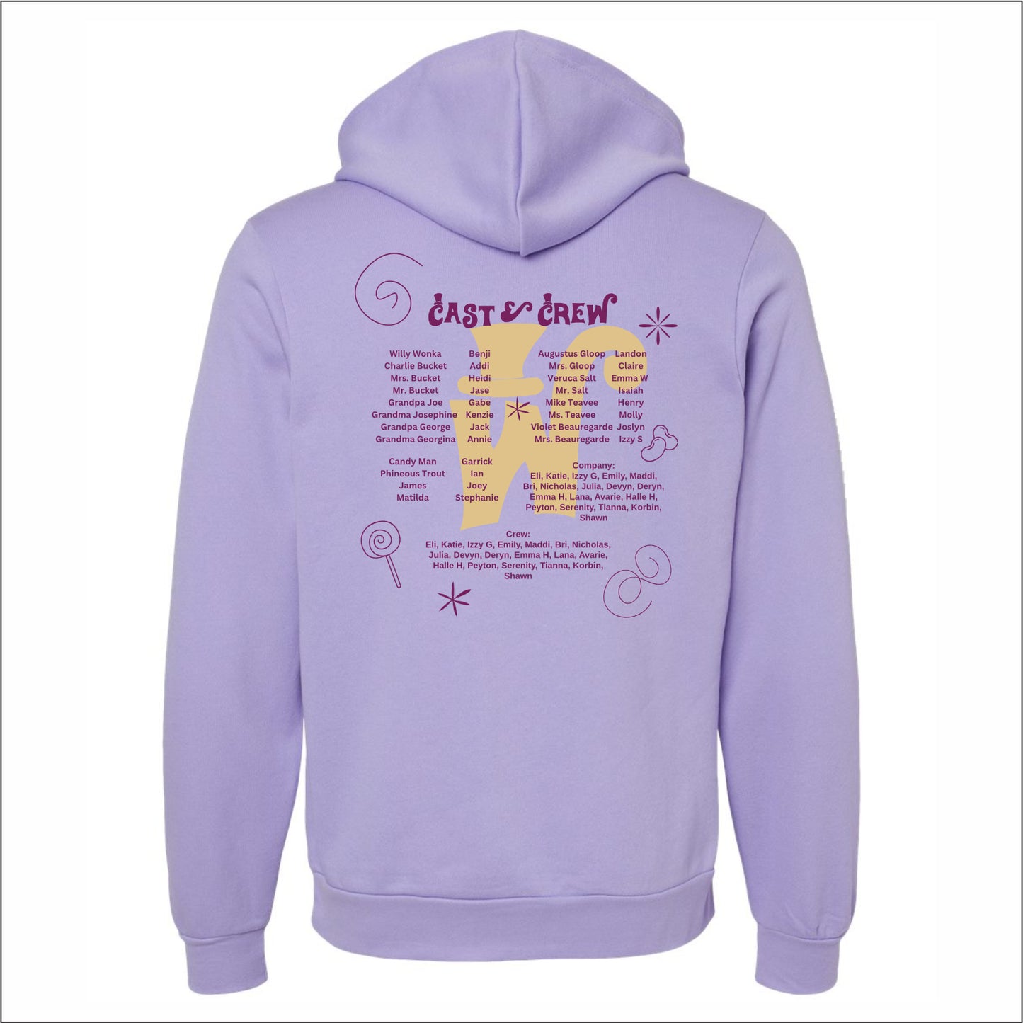 LHS Music Spring Musical Sponge Fleece Hoodie