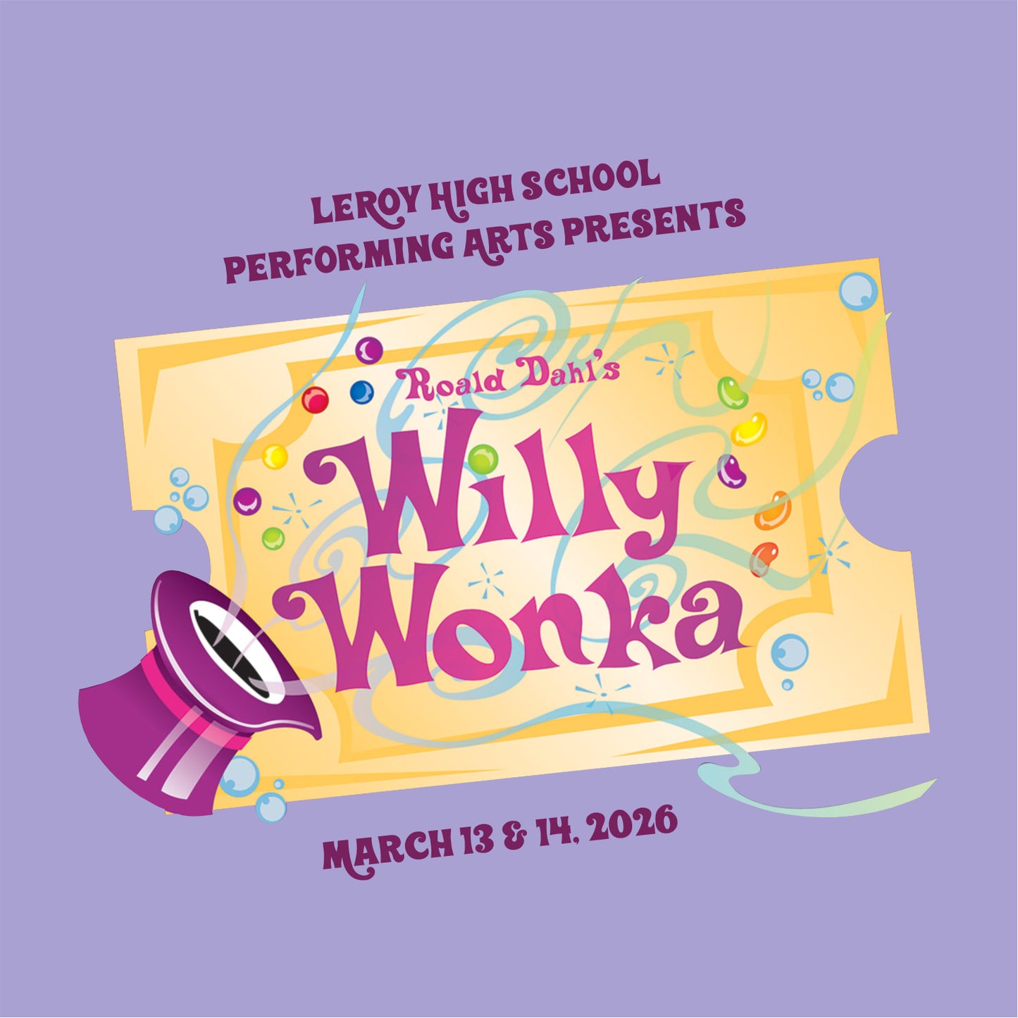 LHS Music Spring Musical Sponge Fleece Classic Crewneck Sweatshirt