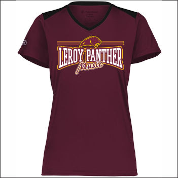 LHS Music Ladies Momentum Performance V-Neck T