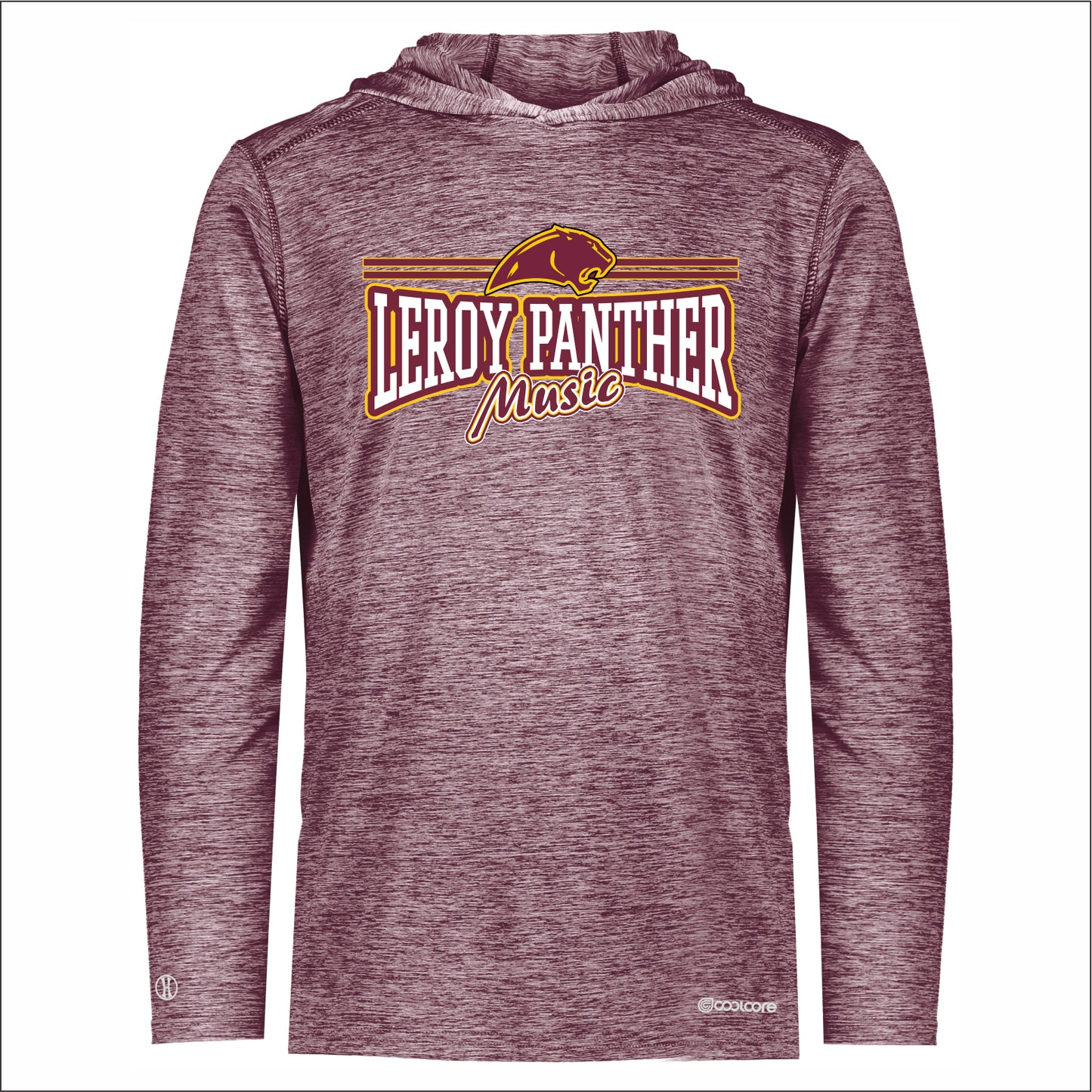 LHS Music Electrify Performance Hooded Long Slv T