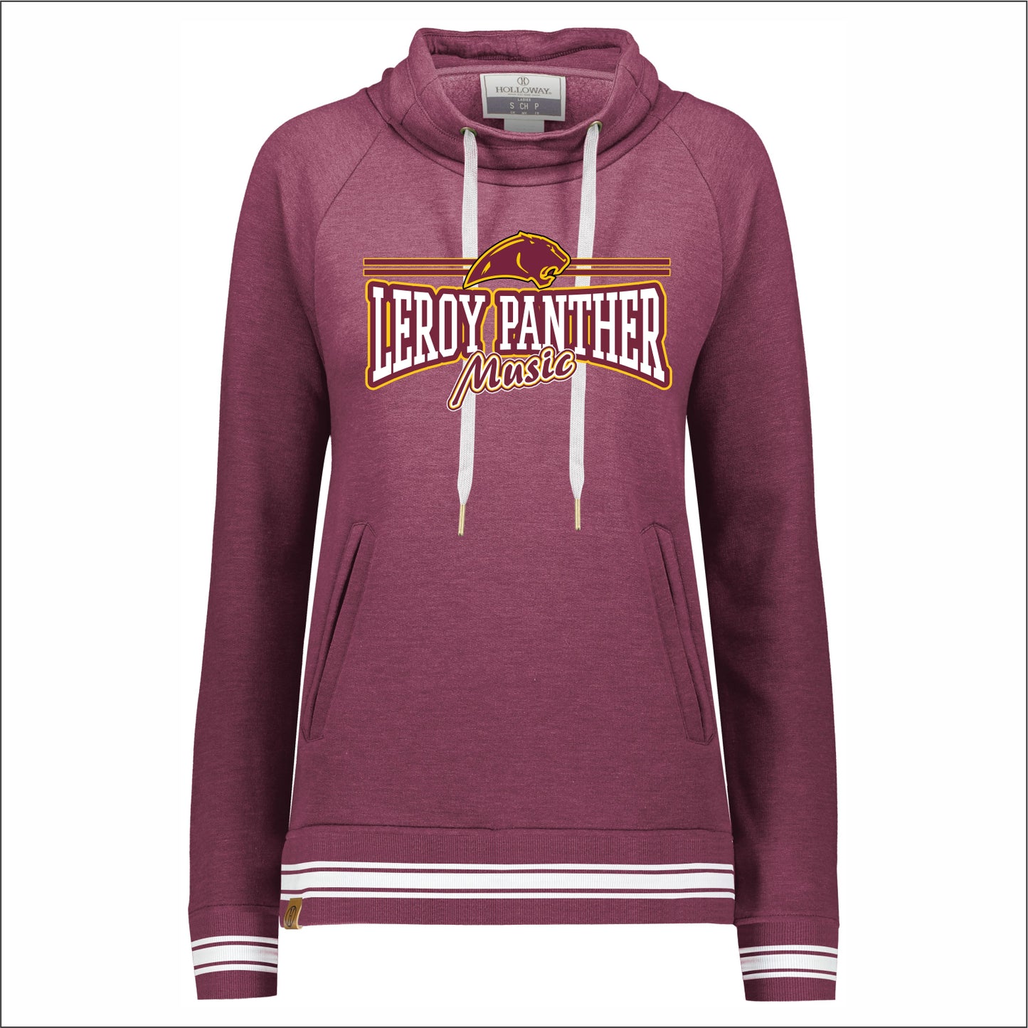 LHS Music Ladies All American Funnel Neck Pullover
