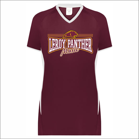 LHS Music Ladies Cutter V-Neck Jersey T