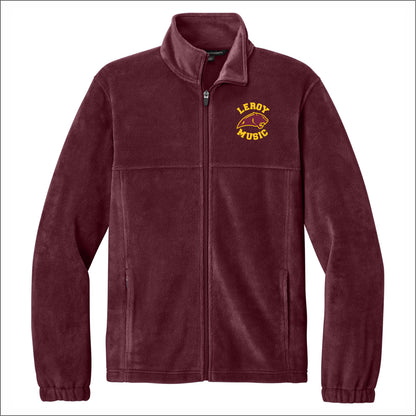 LHS Music Plush Fleece Full-Zip Jacket