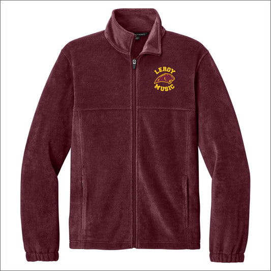 LHS Music Plush Fleece Full-Zip Jacket