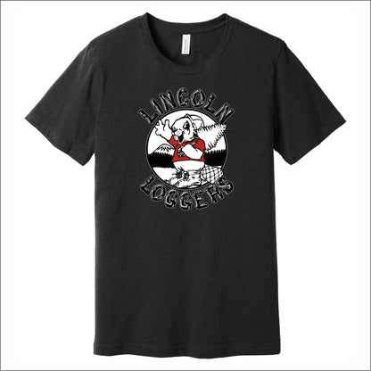 Lincoln Loggers Heathered Soft Jersey T-shirt