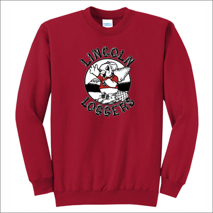 Lincoln Loggers Crewneck Sweatshirt - Des. A
