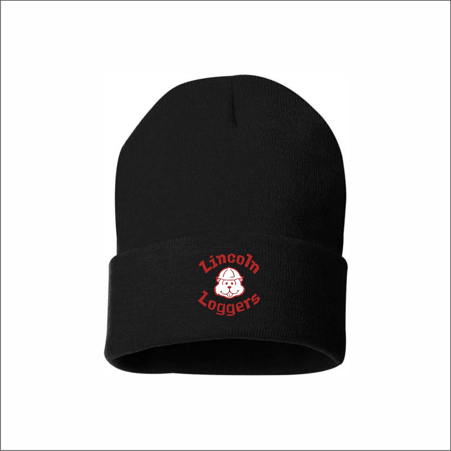 Lincoln Loggers Knit Cuffed Beanie