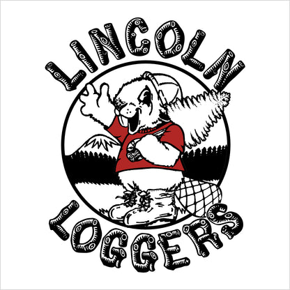 Lincoln Loggers 3/4 Sleeve Baseball T-shirt