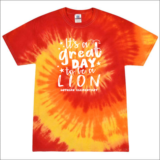 Lothian Elementary Tie-Dye T-shirt - Des. B