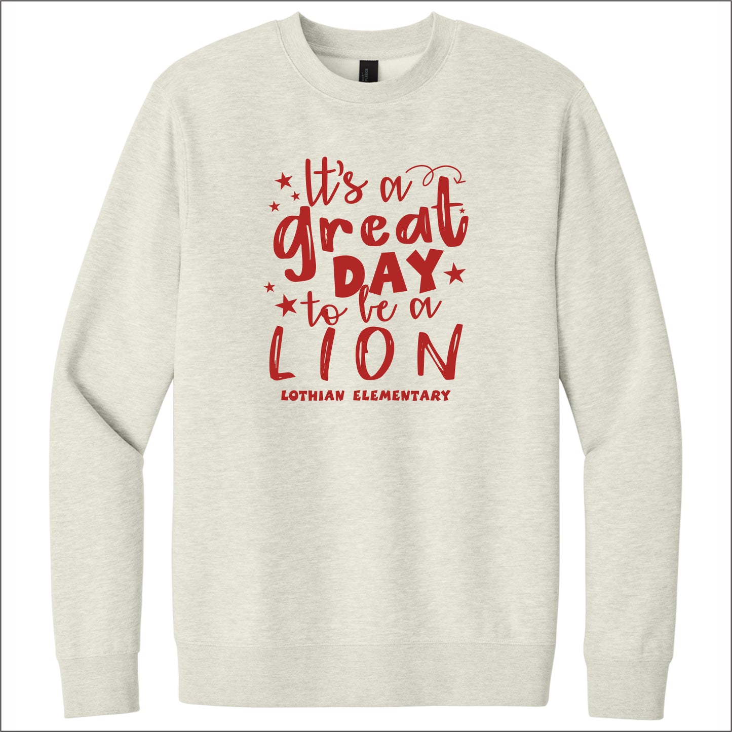 Lothian Elementary VIT Crewneck Sweatshirt - Des. B