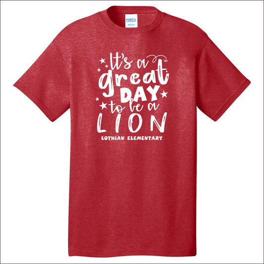 Lothian Elementary Short Sleeve T-shirt - Des. B