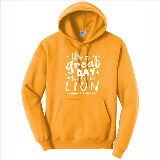 Lothian Elementary Hooded Sweatshirt - Des. B