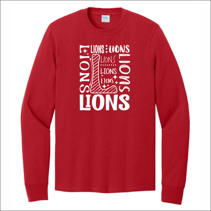 Lothian Elementary Long Sleeve T-shirt - Des. B