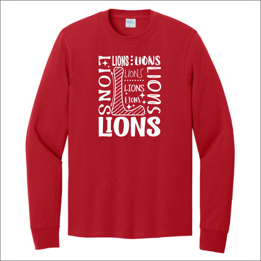 Lothian Elementary Long Sleeve T-shirt - Des. B
