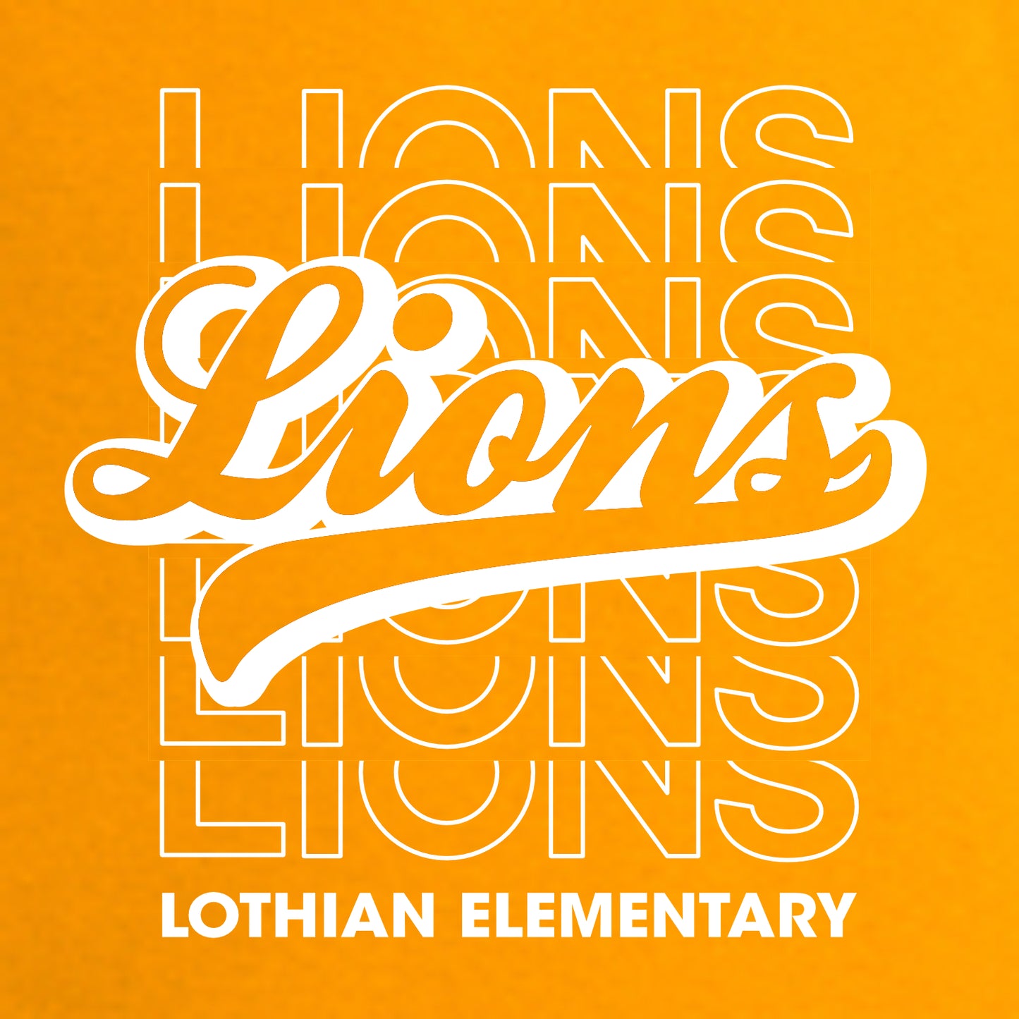 Lothian Elementary Long Sleeve T-shirt - Des. A