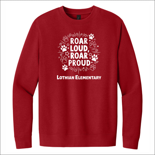 Lothian Elementary VIT Crewneck Sweatshirt - Des. B
