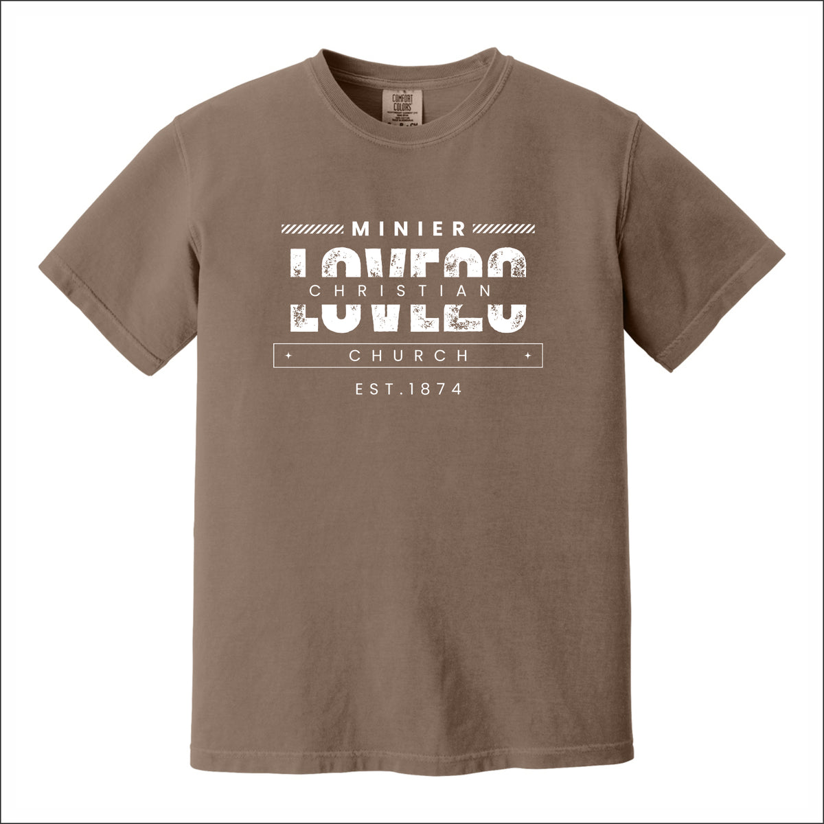 MCC Comfort Colors Garment Dyed T-shirt - Des. C