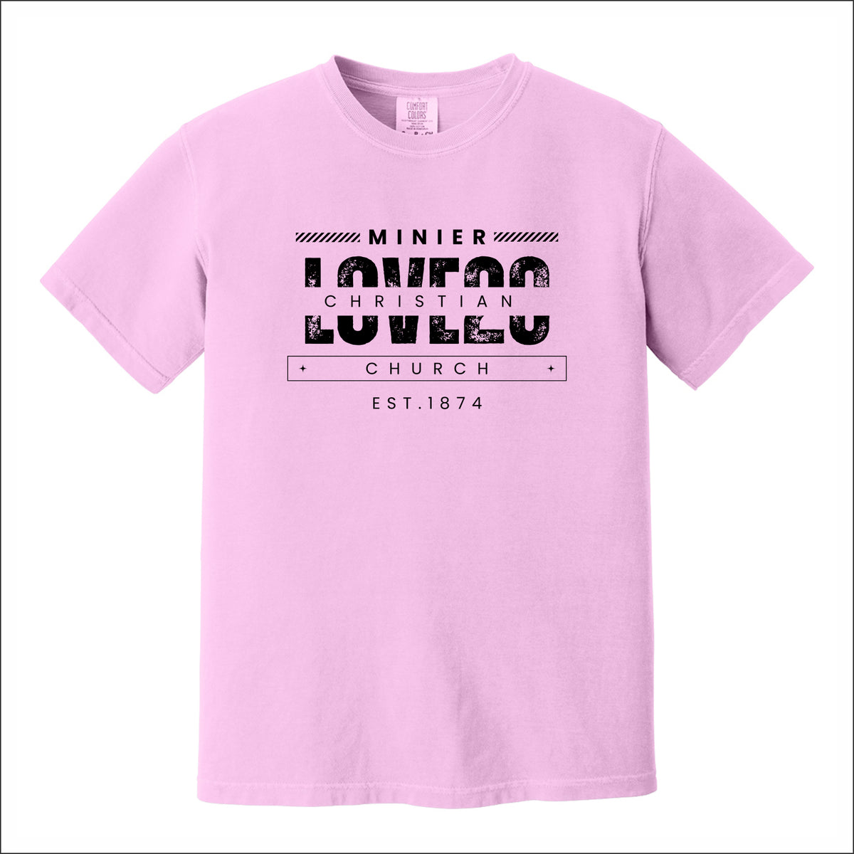 MCC Comfort Colors Garment Dyed T-shirt - Des. C