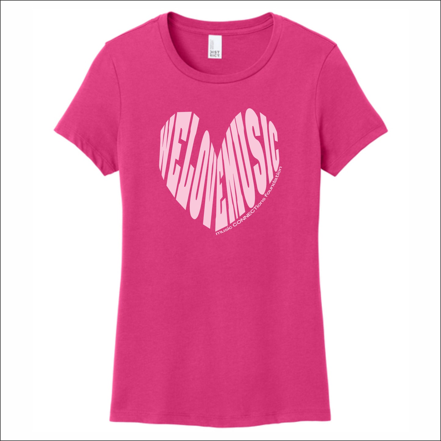 Music Connections Ladies Perfect T-shirt