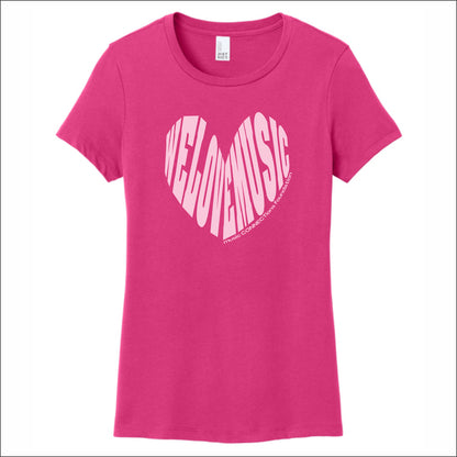 Music Connections Ladies Perfect T-shirt