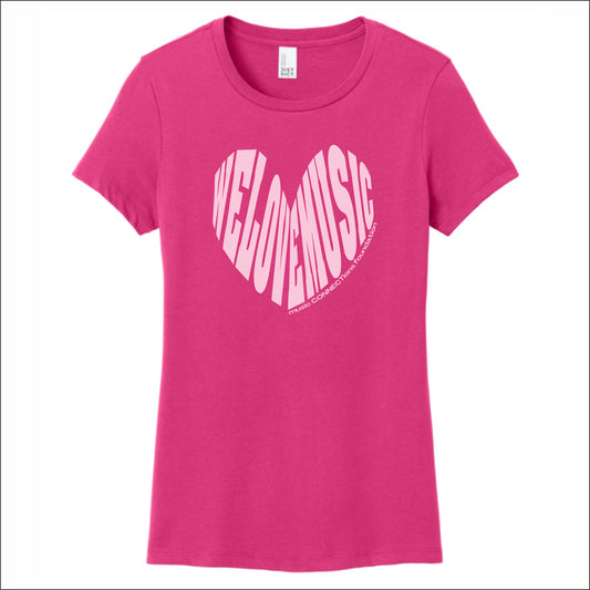 Music Connections Ladies Perfect T-shirt