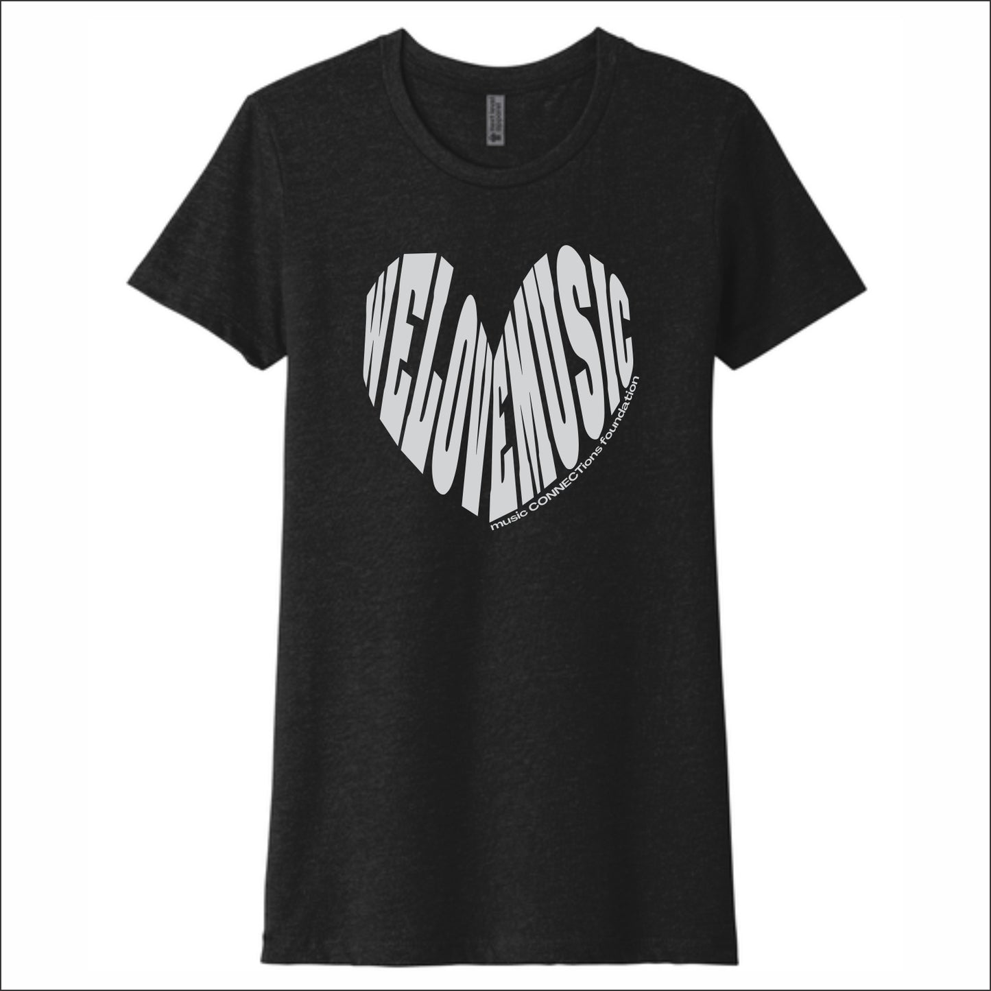 Music Connections Women's Fitted CVC T-Shirt