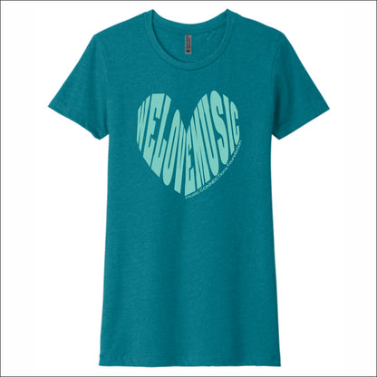 Music Connections Women's Fitted CVC T-Shirt