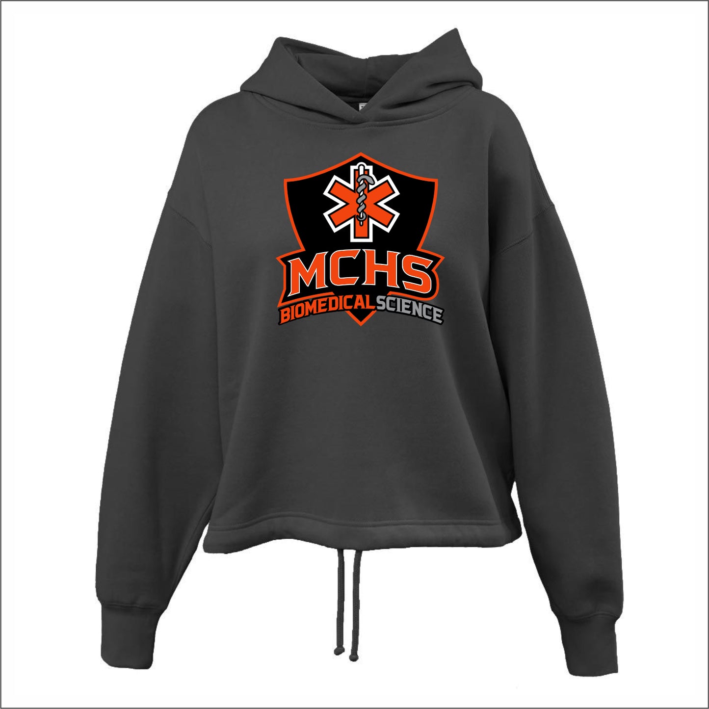 MCHS Biomedical Science Ladies Cinch Waist Hoodie - Des. A