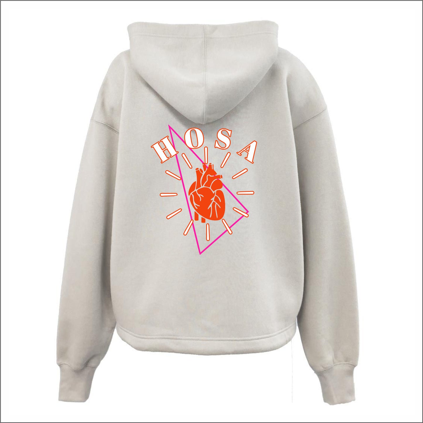 MCHS Biomedical Science Ladies Cinch Waist Hoodie - Des. B