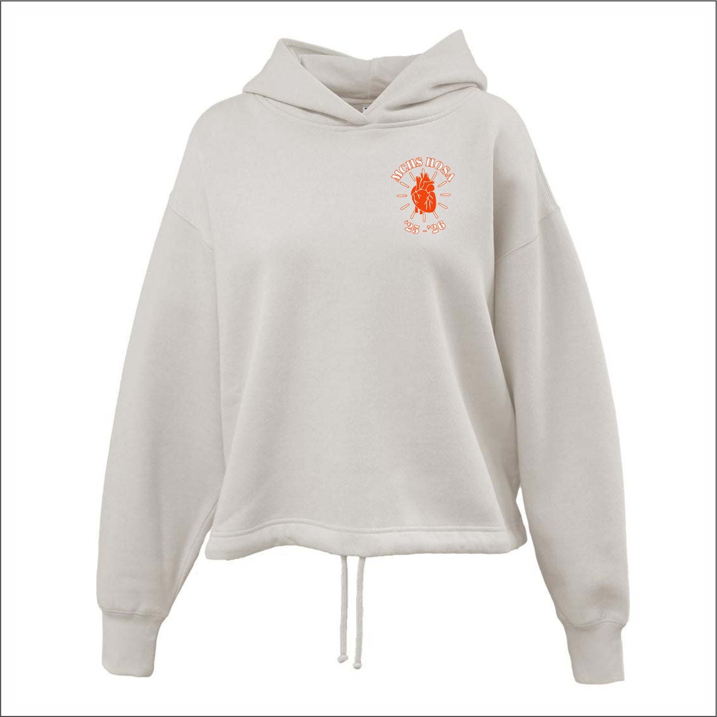 MCHS Biomedical Science Ladies Cinch Waist Hoodie - Des. B