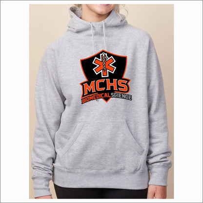 MCHS Biomedical Science Ladies Scuba Neck Hoodie - Des. A