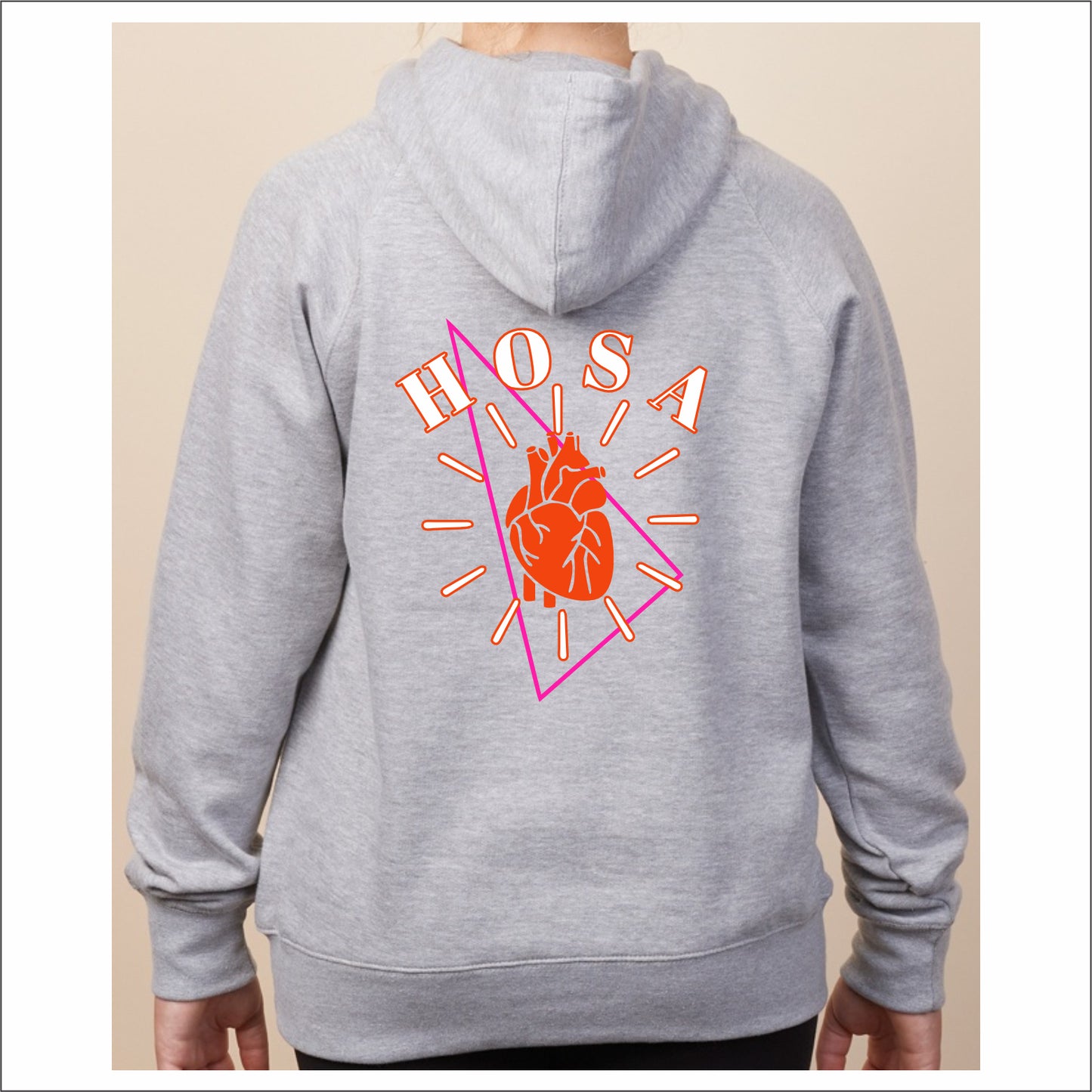 MCHS Biomedical Science Ladies Scuba Neck Hoodie - Des. B