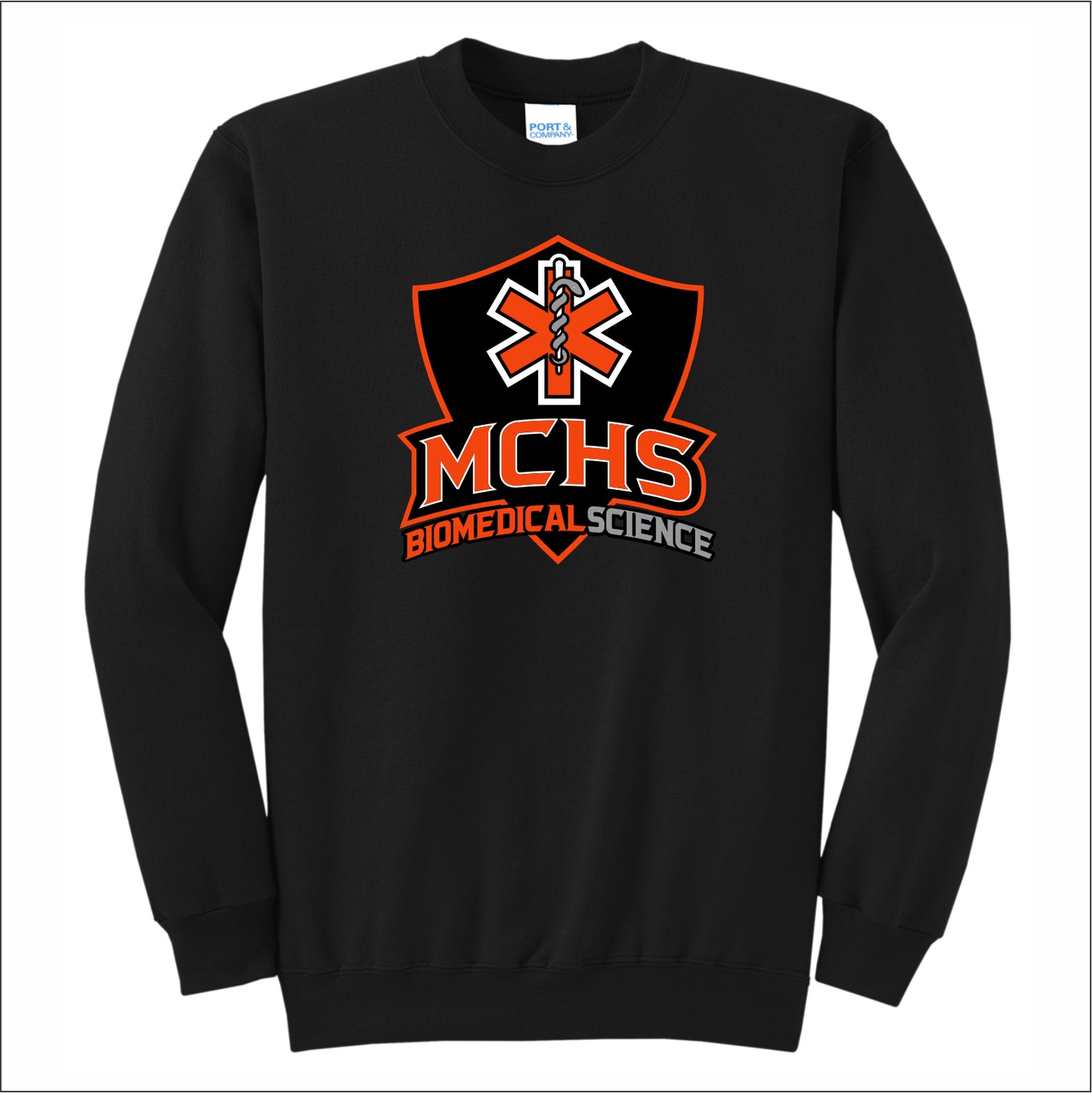 MCHS Biomedical Science Crewneck Sweatshirt - Des. A