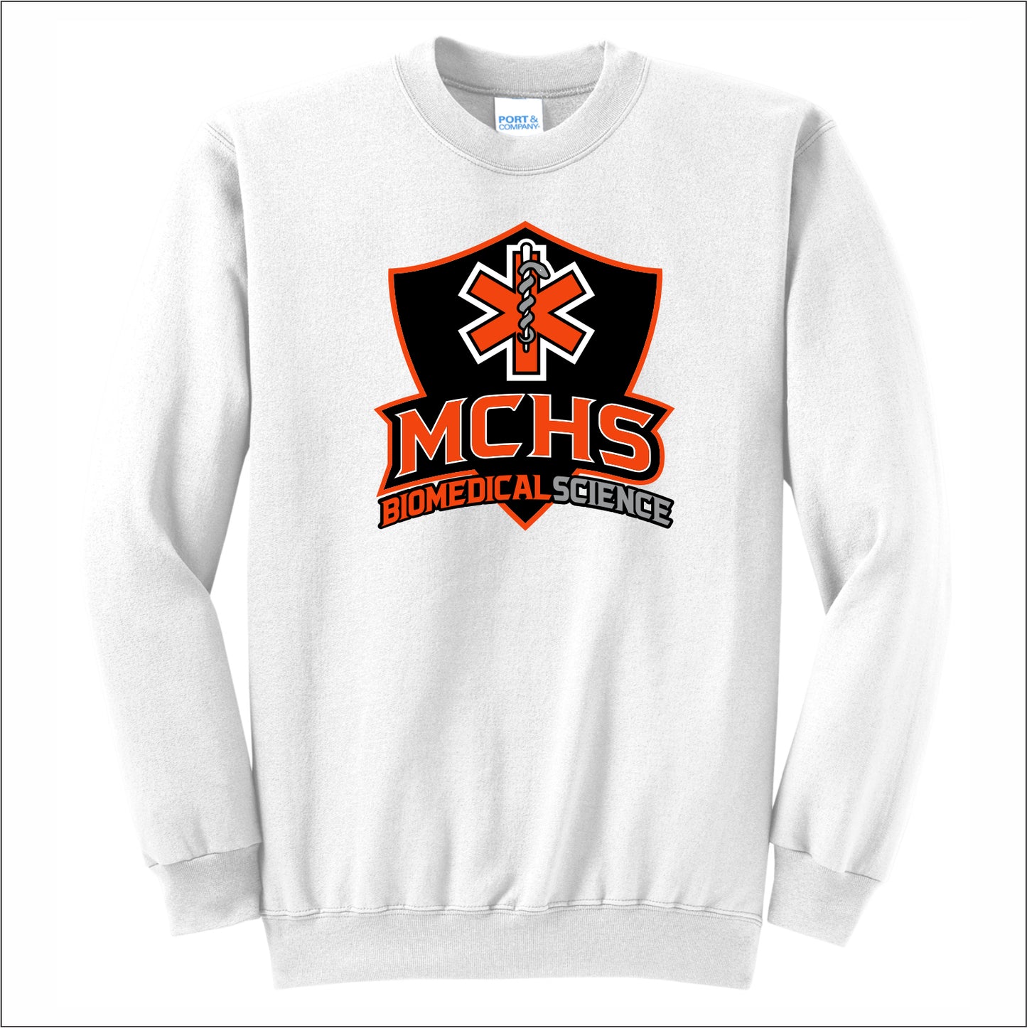 MCHS Biomedical Science Crewneck Sweatshirt - Des. A