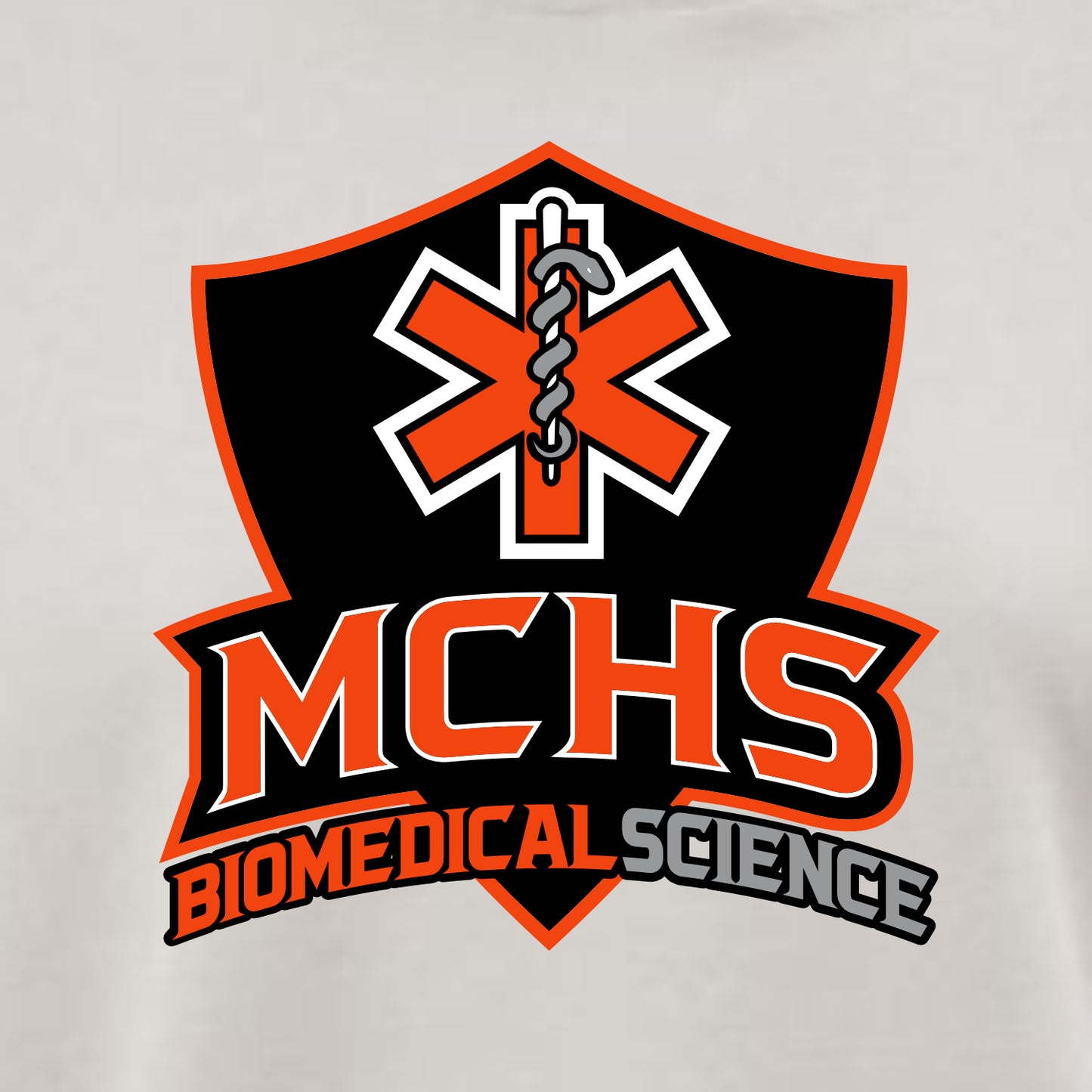 MCHS Biomedical Science Ladies Cinch Waist Hoodie - Des. A