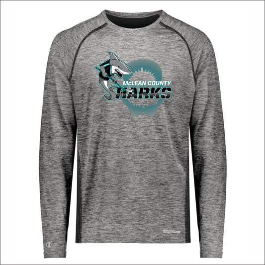 MCYHA Sharks Electrify Performance Long Sleeve T-shirt