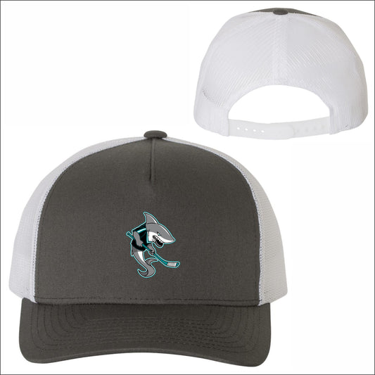 MCYHA Sharks Retro Trucker Cap