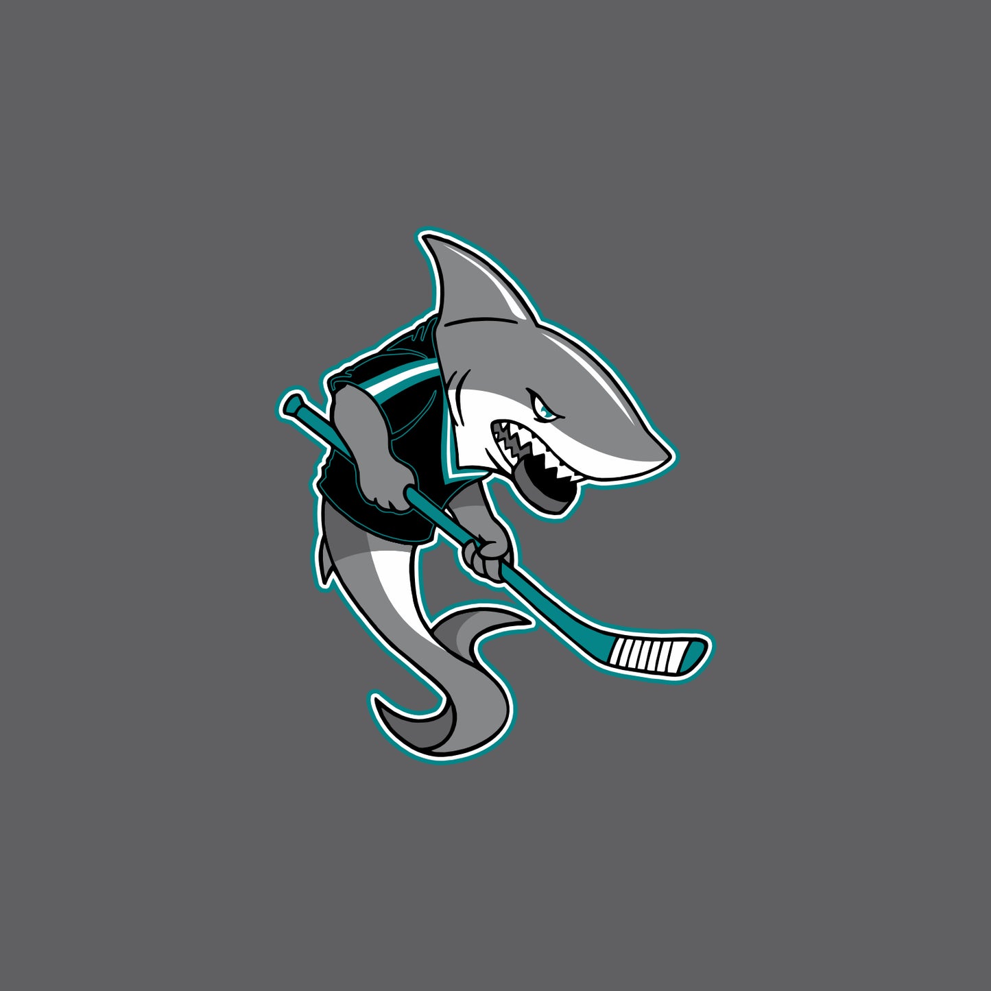 MCYHA Sharks Retro Trucker Cap