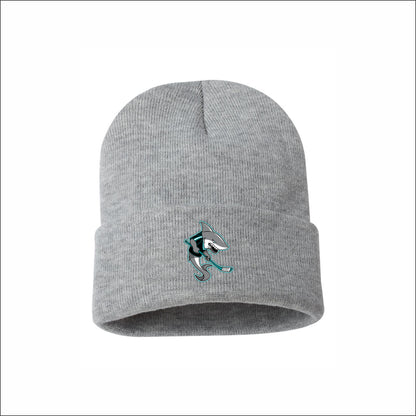 MCYHA Sharks Knit Cuffed Beanie