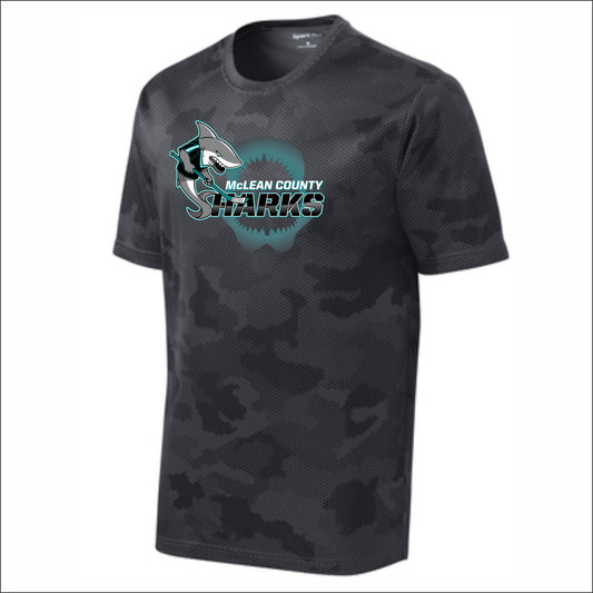 MCYHA Sharks CamoHex Performance T-shirt