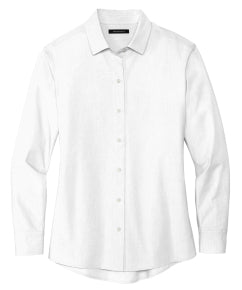 ALL Ladies Long Sleeve Stretch Woven Shirt