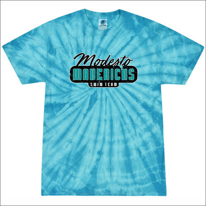 Modesto Mavericks Tie-Dye T-shirt - Design B